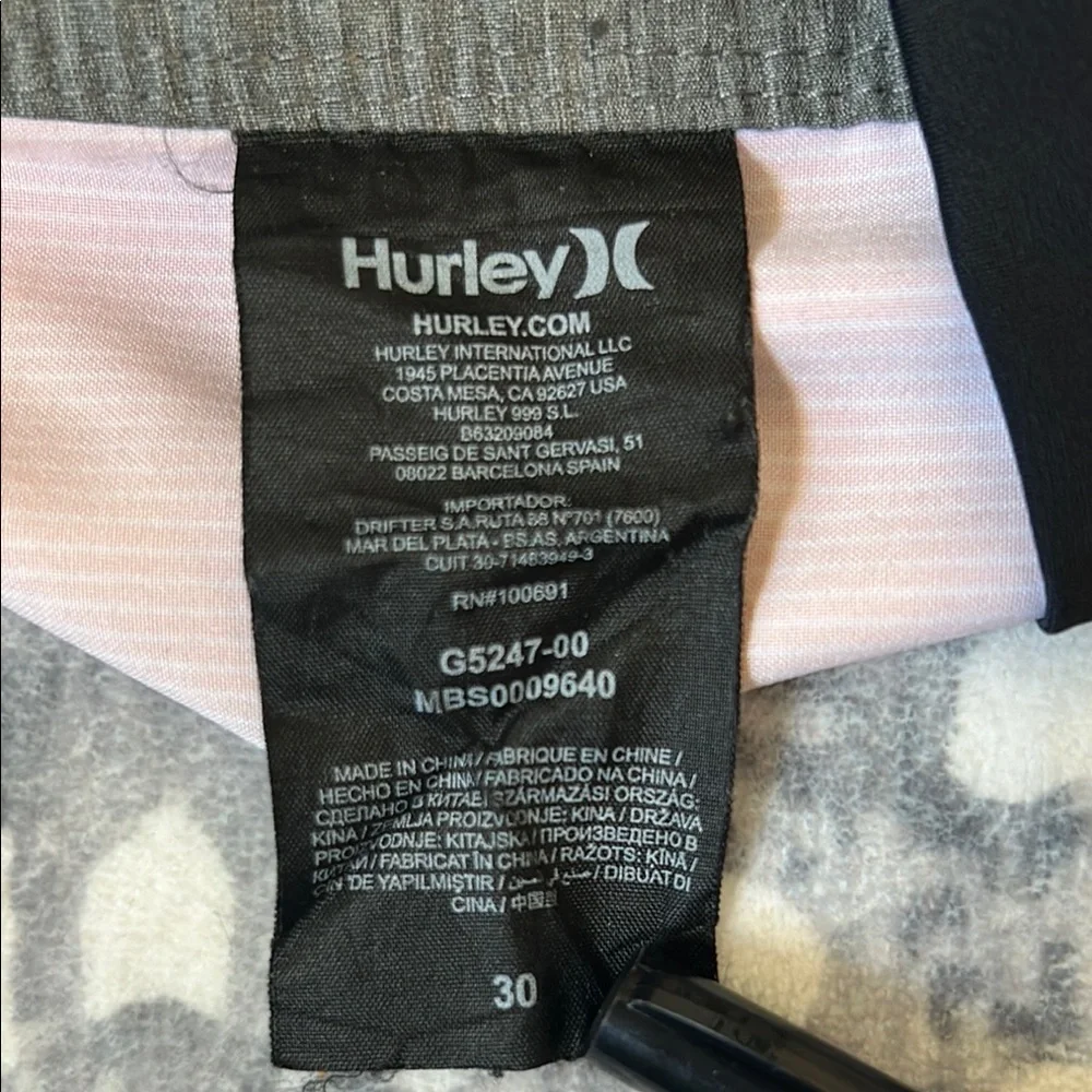 Hurley Men's Sunset Gradient Board Shorts Size 30 - Picture 5 of 7